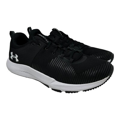 Under Armour UA Charged Engage 3022616-001 Sneaker Cross Trainer Black Mens 12