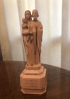 Vintage Jesus Mary Joseph Holy Family Rosary Holder Plastic 1962 Hong Kong 8” — photo 7