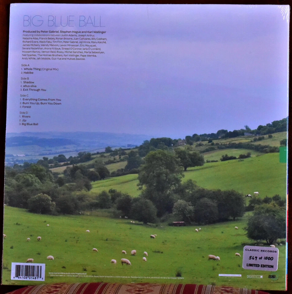 AUDIOPHILE CLASSIC RECORDS COLOURED VINYL Big Blue Ball 45rpm #2LP #569/1000 SS - Image 2 of 2