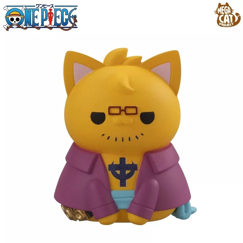 MEGA CAT PROJECT One Piece Nyan Piece Wano Country Mini Figure Toy Marco  Phoenix