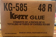 Krazy Glue Super Strong  Instant All Purpose Crazy  Glue 2 Grams -12pks x 4= 48