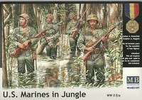 Master Box 3589 Us Marienes In Jungle - 1:35