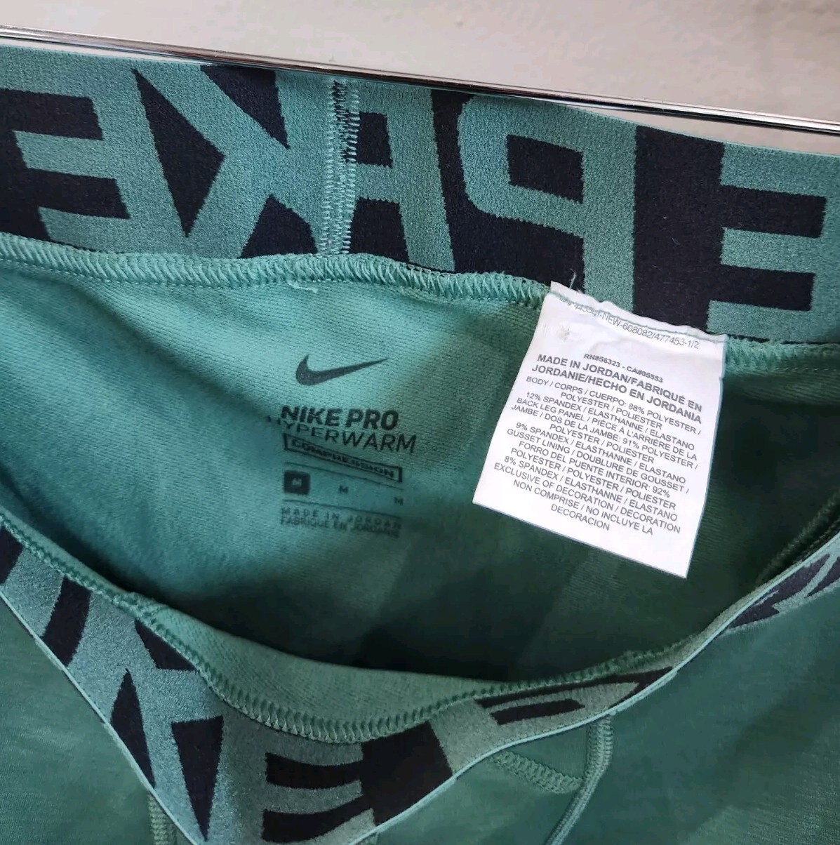 Nike Pro Hyperwarm Performance Training Compressi… - image 5