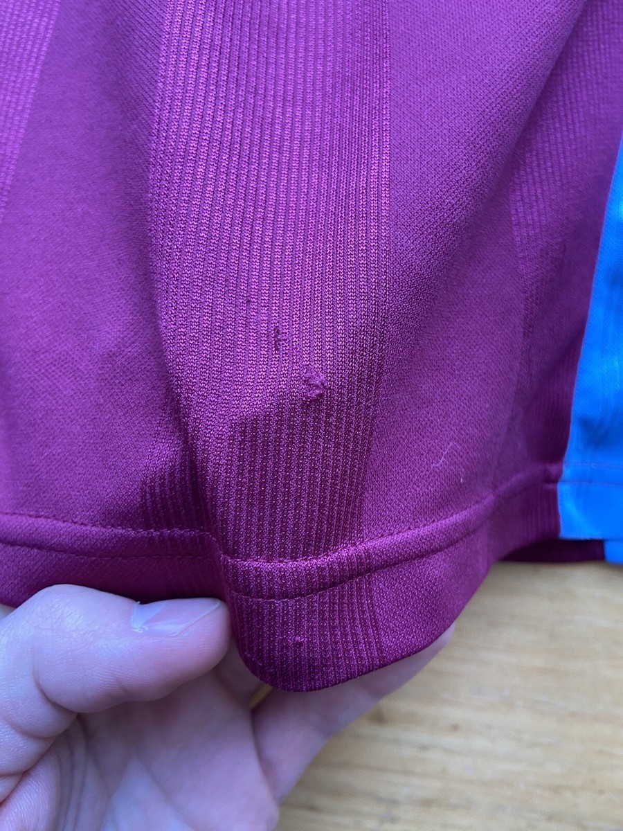 WEST HAM UNITED 1997 1998 HOME FOOTBALL SHIRT SOCCER JERSEY PONY