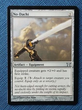 MTG 1x No-Dachi LP Champions of Kamigawa (multi available 2 3 4) Magic