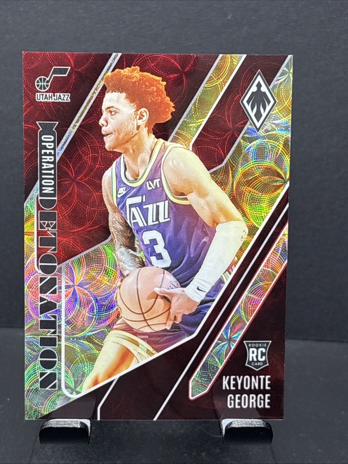 2023-24 Panini Phoenix Keyonte George RC Operation Detonation Red Scope #/75