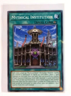 Yu-Gi-Oh! TCG - Mythical Institution 1st Edition (CYHO-DE062) - Near Mint