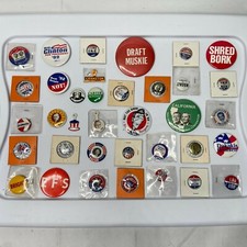 RARE 36 VINTAGE PRESIDENT CANDIDATES CAMPAIGN ELECTION POLITICS PIN BUTTONS