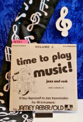 Aebersold:  ''time to play music!'',  Play-Along-Series for all Instruments