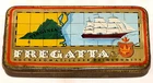 Fregatta Sail Ship Virginia Tobacco Tin 1930s
