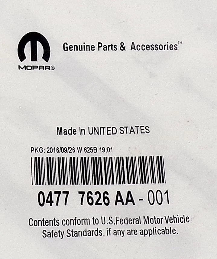 04777626AA Nueva Junta de Cubierta de Cilindro Mopar OEM para 1999-2005 Neon Stratus Foto 3 de 4