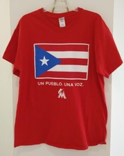 Gildan Puerto Rican Day T-shirt with Flag Graphic Marlin Game Celebration