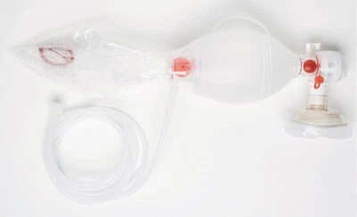 AMBU Bag SPUR II Pediatric Resuscitator INFANT Mask & Oxygen Reservoir 530212000