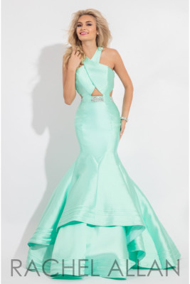 Authentic Rachel Allen 7593 Dress--Color: Mint --Size: 8 -Prom Dress | eBay