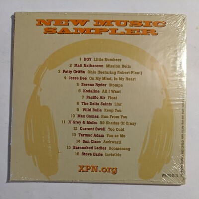 WXPN 88.5 NEW MUSIC Sampler CD 2013 Sealed New WXPN-313 | eBay