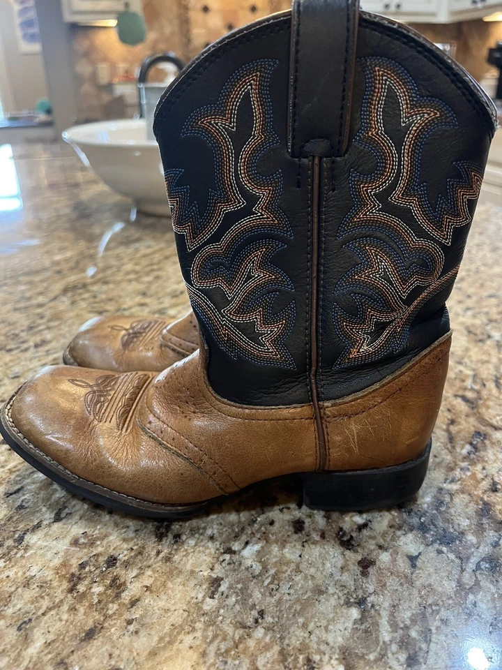 Botas Justin Niños Talla 2D Cuero 7010Y Foto 4 de 4