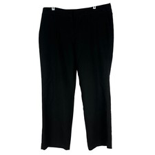 Cato Womens Size 14P Contemporary Black Pants
