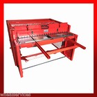 WNS Sheet Metal Cast Iron Treadle Guillotine Foot Shear 1320 x 1.5mm Rear Guard