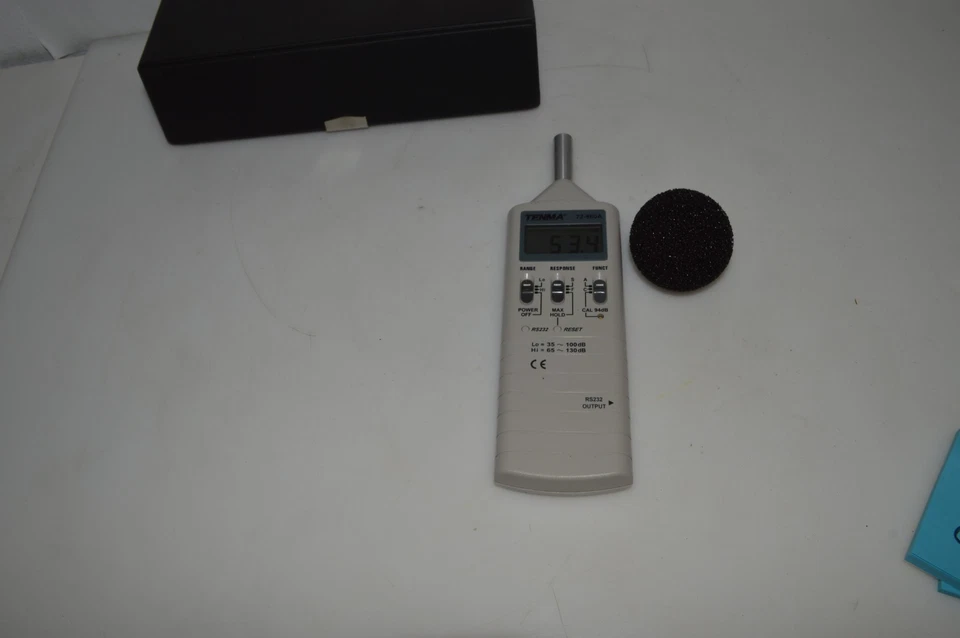 *TC* Tenma 72-860A Test Equipment Portable Digital Sound Level Meter (PVR27) - Image 2 of 4