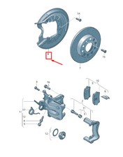 Disque de frein Volkswagen NEW BEETLE