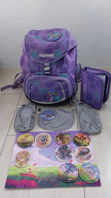 Ergobag Schulranzen Pack Großes SET in Lila