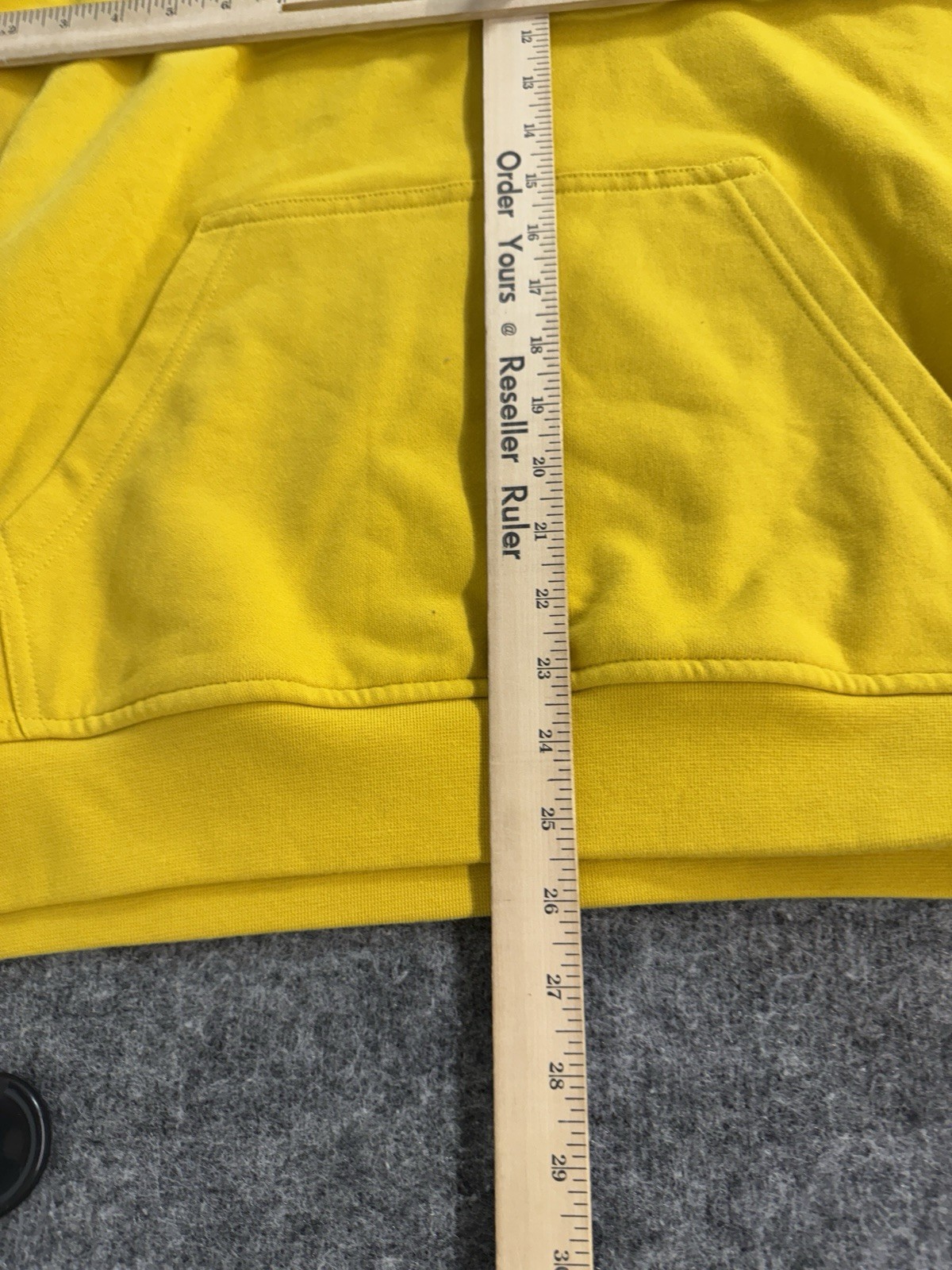 Helly Hansen Hoodie Mens Medium Sweatshirt Pullover Unisex Mustard N162 image 8