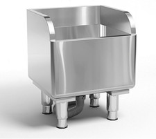 Stainless Steel Mop Sink - Commercial Cleaning Basin for Laundry  Industry