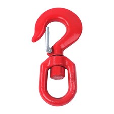 3Ton Locking Swivel Hook Heavy Duty Swivel Lifting Hook Rigging G80 For Hoisting