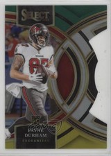 2023 Panini Select Premier Level Green & Yellow Prizm Die-Cut Payne Durham 0d7t