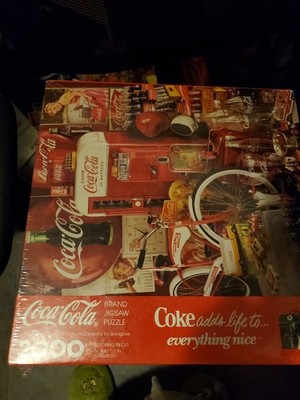 Coca-Cola 2000 Pc Jigsaw Puzzle ''Coke Adds Life to Everything Nice'' New