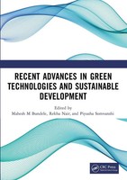 Recent Advances In Green Technologies And Sustainable Development Taschenbuch