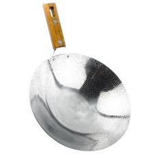 piccola padella acciaio inox antiaderente riutilizzabile alimentazione acciaio inox manico wok