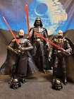 Star Wars Lot Of 3 Variety Darth Vader Action Figures 3.75” Kenner