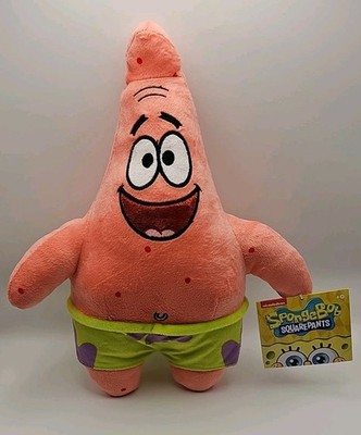 Kuscheltier Patrick 30 cm   SpongeBob Schwammkopf Plüschspielzeug