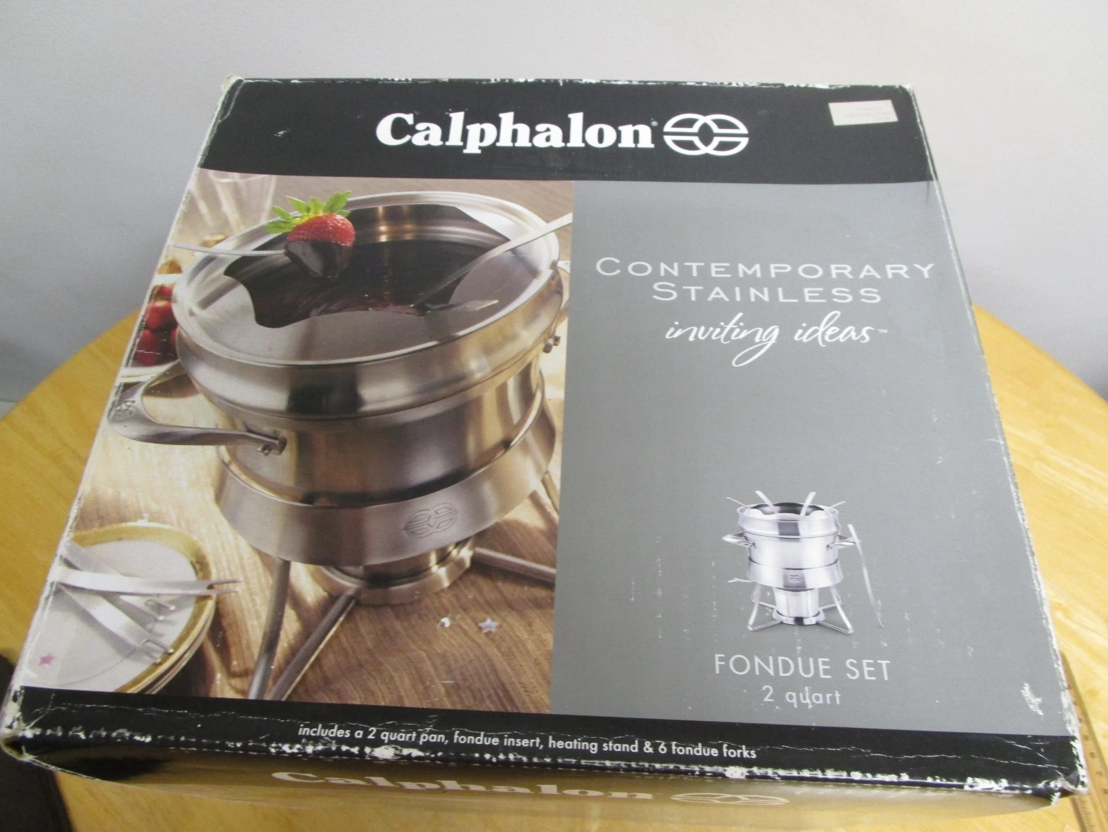 CALPHALON Contemporary Series Fondue Set Complete 2 Qt
Opens in a new window or tab