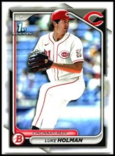 2024 Bowman Draft #BD-100 Luke Holman Cincinnati Reds