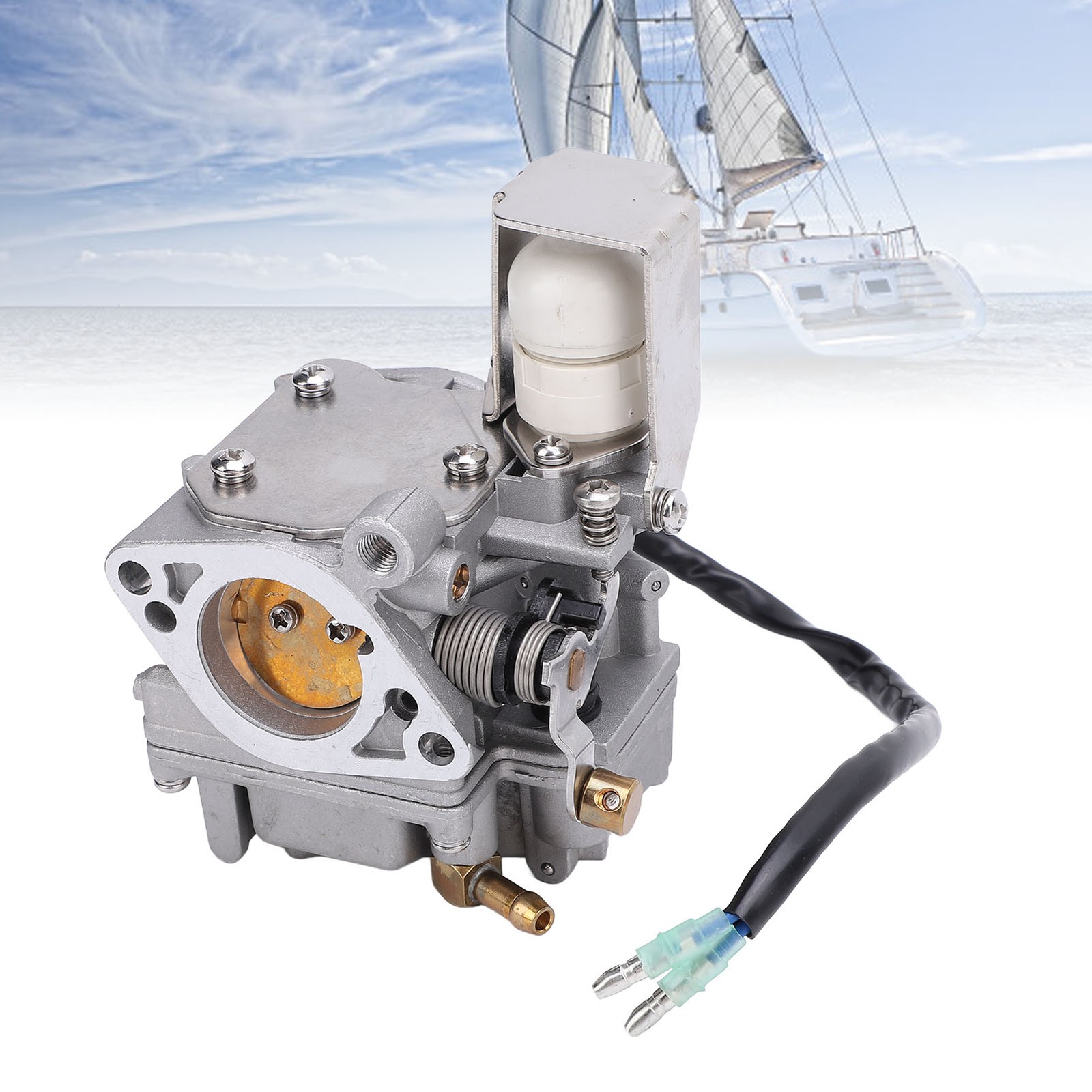 Efficient Fuel Injection Outboard Carburetor Assembly For 4 Stroke 20HP Boat Eng
