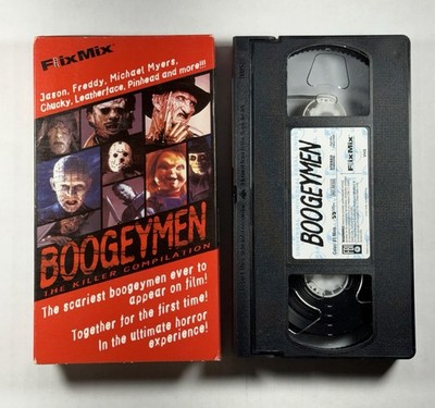 Boogeymen The Killer Compilation (VHS, 2001) NOT RATED Jason Freddy Leatherface 