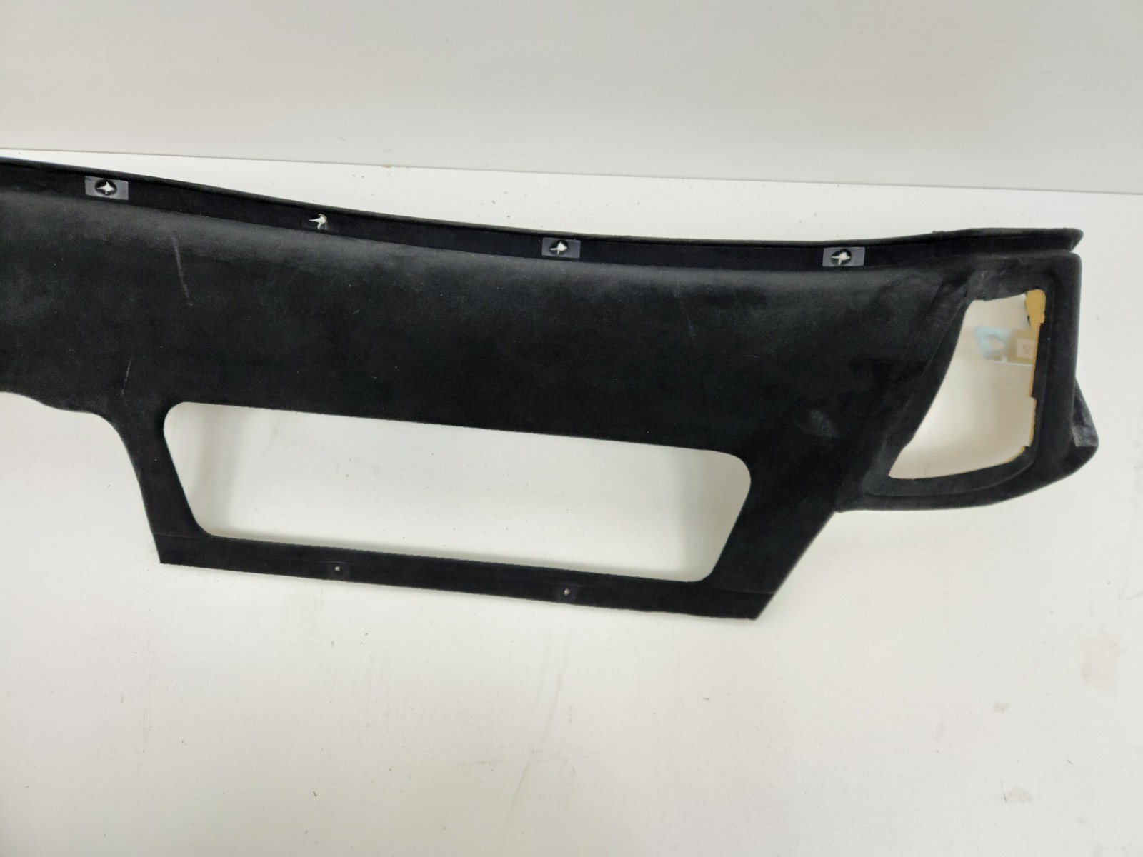 2015-2017 MCLAREN 675LT LOWER DASHBOARD DASH INSTRUMENT PANEL TRIM ALCANTARA OEM