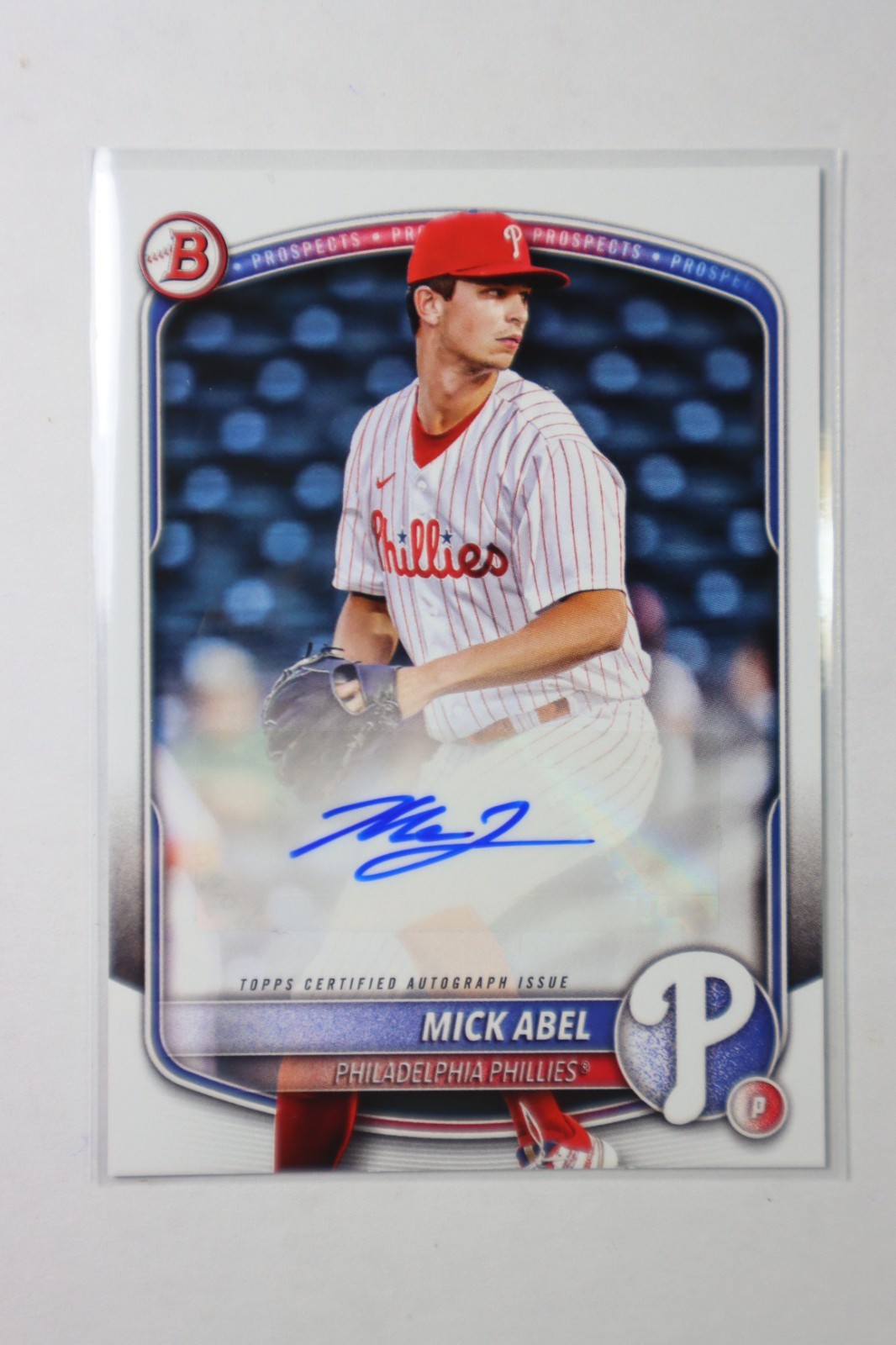 2025 Bowman - Paper Prospect Retail Autographs Mick Abel #BPA-MA (AU, RC)