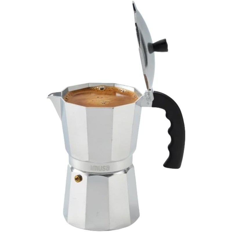 Stovetop Coffee Brewer Moka Cappuccino Latte Machine New