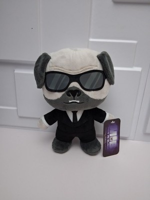 Universal Studios Florida Men In Black Alien Attack FRANK THE PUG Plush S/Animal