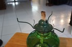 2 Antique Hurricane Lamps — photo 3