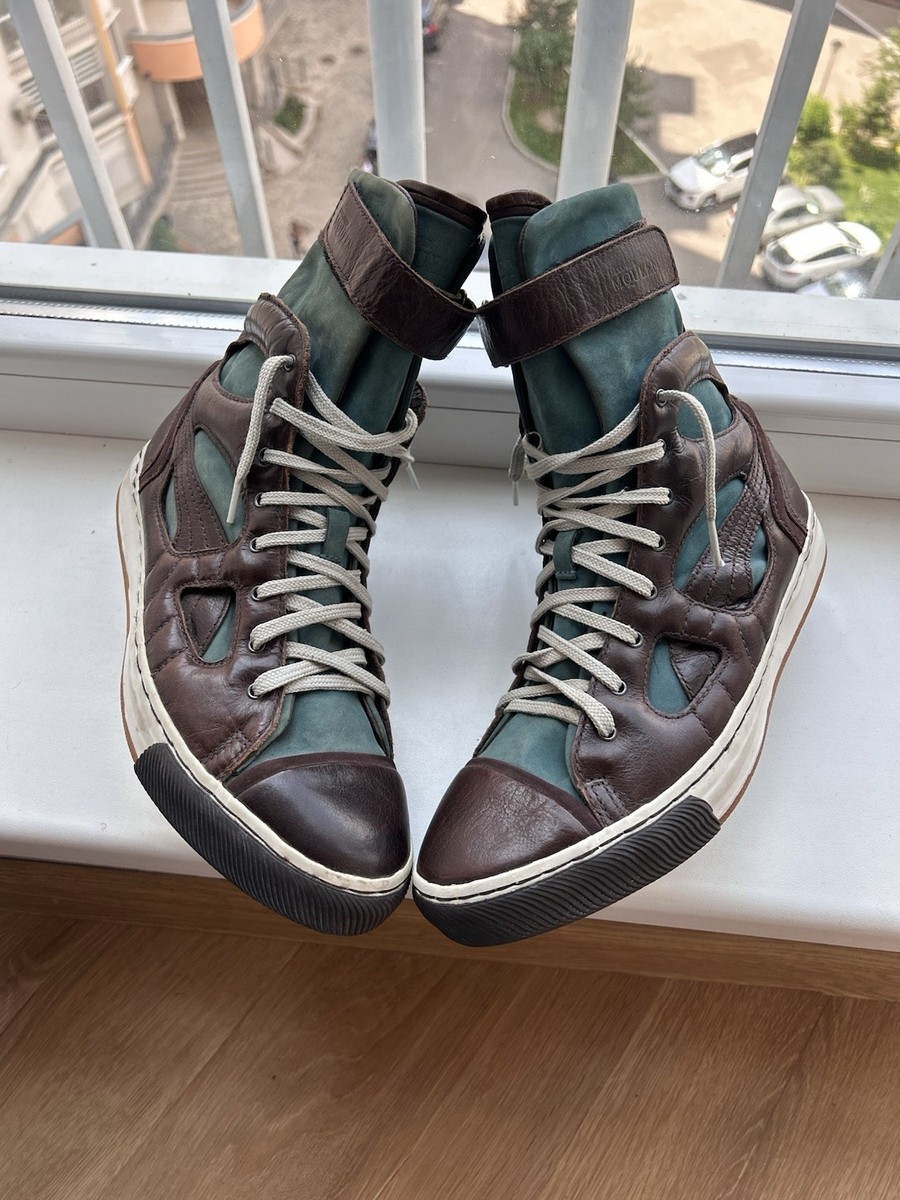 Alexander McQueen x Puma Leather High Top Sneakers US 9 | eBay