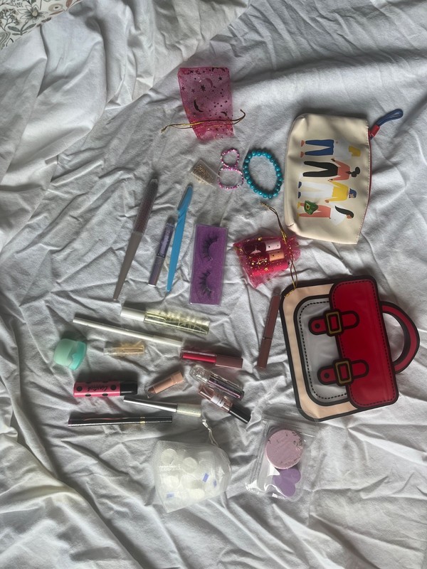Lot of Makeup Products Including Eyes Lips Fragrance