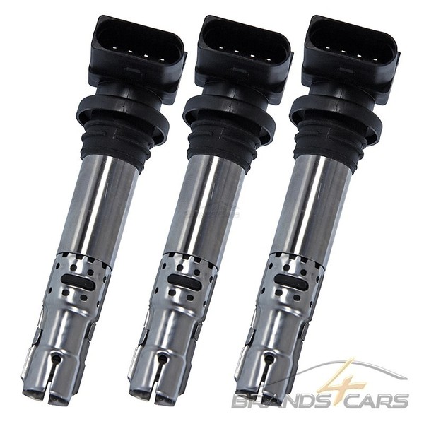 Atec 3X ZÜNdmodul ZÜNdspule FÜR VW Polo 1.2+1.4 9N 1.2-1.6 Scirocco Sharan 1.4-image