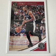 2018-19 Panini Donruss Press Proof Purple /199 Kawhi Leonard #121
