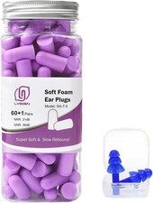 Ultra Soft Foam Earplugs Sleep - 38dB SNR Noise Cancelling Ear Plugs for Sleepin