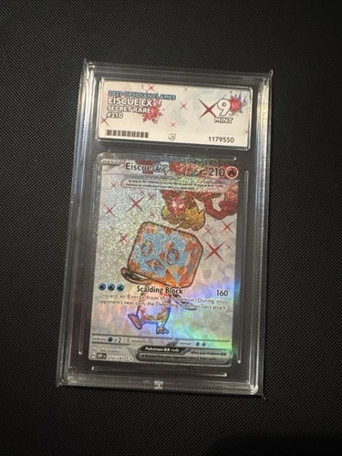 ACE 9 Eiscue EX 210/197 SR 2023 Obsidian Flames Pokemon TCG (NOT PSA)