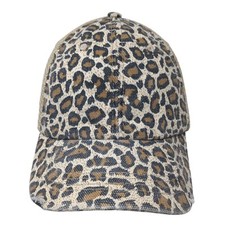 Unbranded Snapback Trucker Hat Multicolor One Size Adjustable Leopard Blank